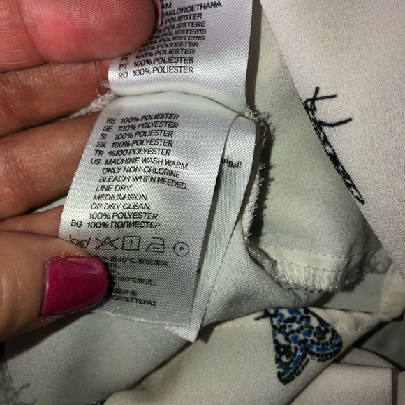 H&M Bug Print Button Down - Picture 7 of 7